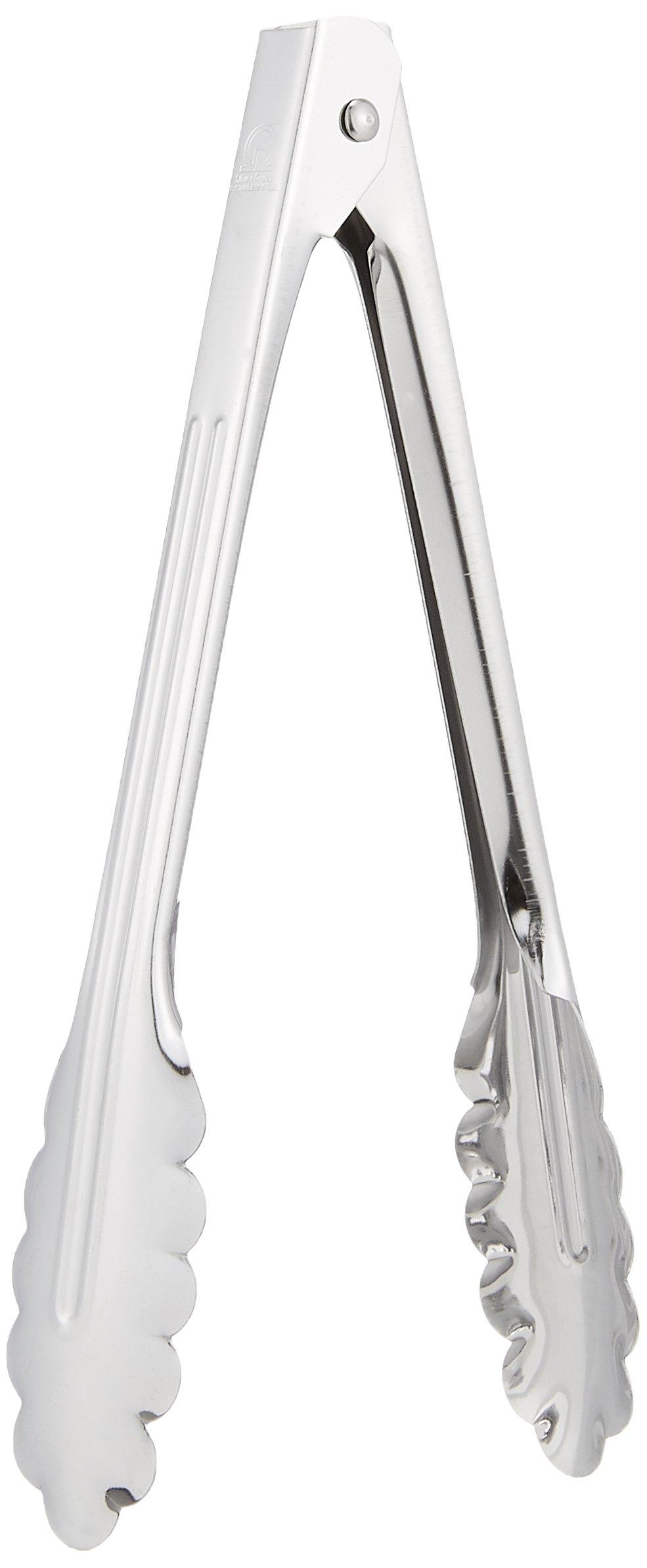 Endo Shoji Stainless Made in BBV03005 Commercial-Grade All-Purpose Tongs, Mini, 18-0 Steel, Japan,