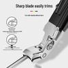 2024 Stainless Steel Curved Nail Clipper Set - Ingrown Nail Corrective, Anti-slip Design
