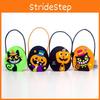 Colorful Felt Halloween Candy Bag For Trick Or Treat Fun With Pumpkin Design