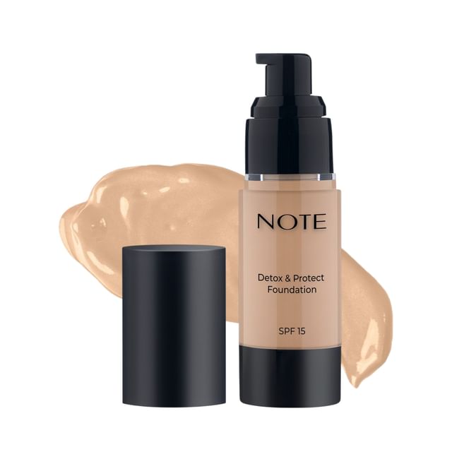 NOTE - Detox and Protect Foundation - 8 Shades 03# Medium Beige - 30ml