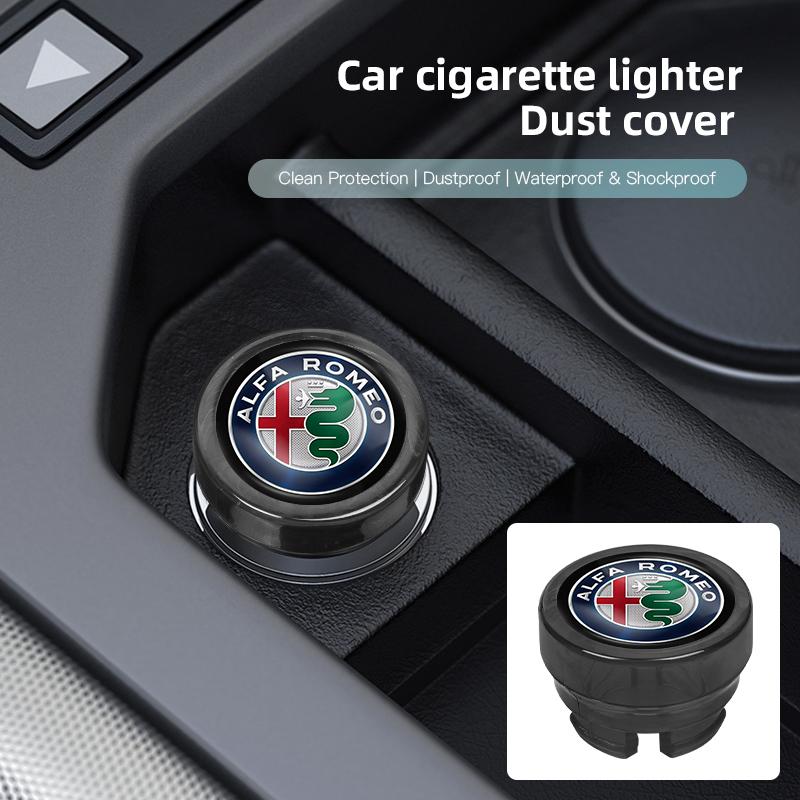 2026 Horký uzávěr zapalovače cigaret pro auto Alfa Romeo Kryt zapalovače odolný proti prachu Příslušenství pro Alfa Romeo 4C 159 166 Spider Giulia G