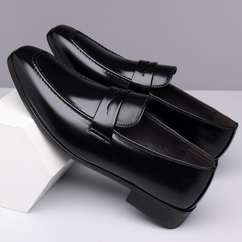 

Business Casual Shoes Trend Patent Leather Men Wedding Shoes Blue Red White Oxfords Shoes Designer Pointed Toe Dress Shoe 39 чёрный