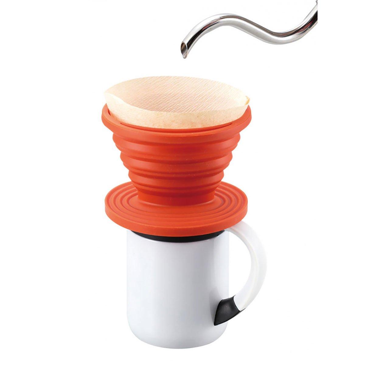 

Captain Stag Camp BBQ Coffee Dripper Orange UW-3509