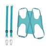 Thick Fabric Pet Grooming Hammock Blue Tone Pet Care Helper Kit  Home Pet Grooming
