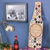 Hanging Craft Wine Bottle Display Shelf Eye Catching Beer Bottle Cover Bracket  Fathers' Day Gifts