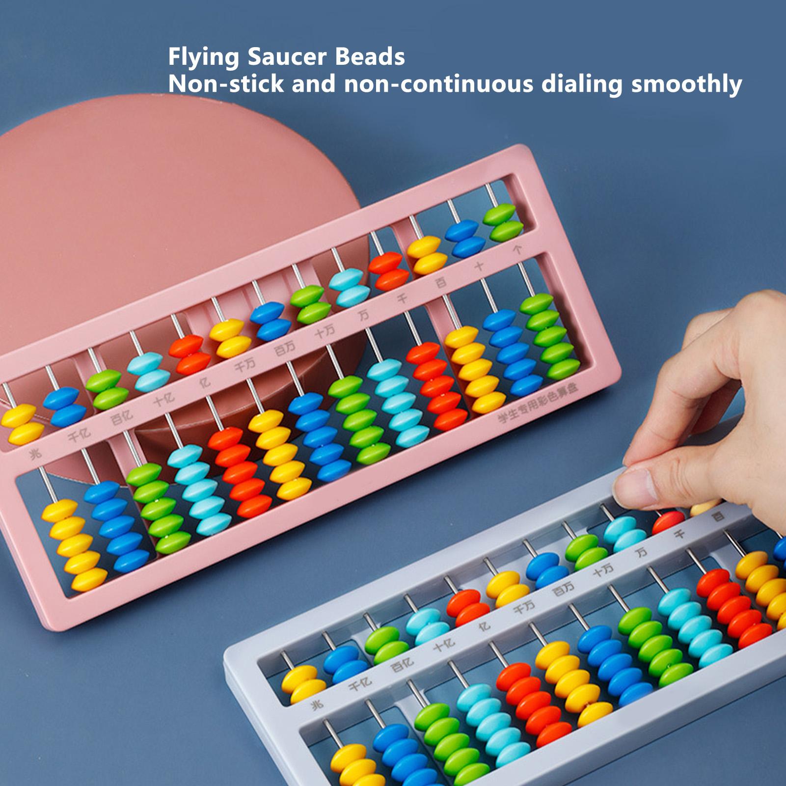 Abacus Small Portable Children s Puzzle 13 Grades 7 Beads Mental Arithmetic Math Abacus