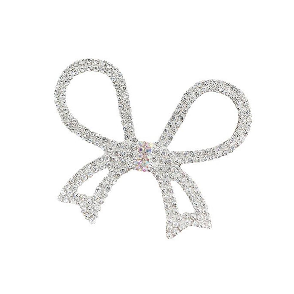 

Rhinestone Bow Phone Case Charms DIY Accessory Alloy Handmade Ribbon Design Phone Shell Decorations