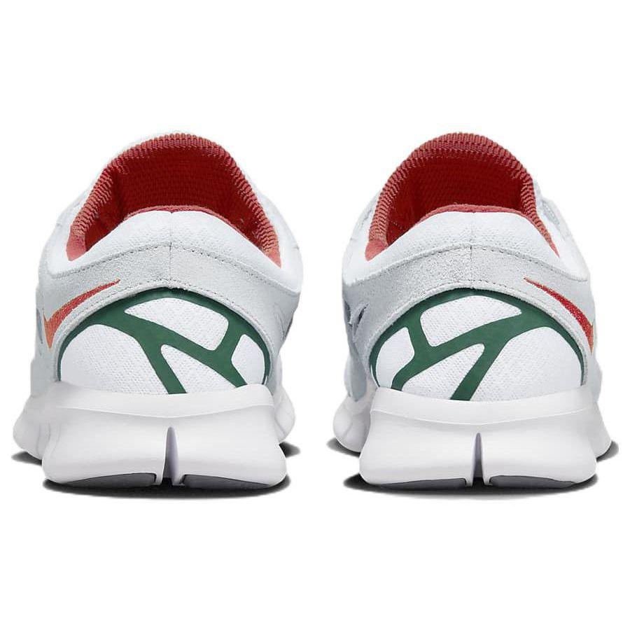 Nike Free Run 2 'White Gorge Green Cinnabar' 537732-102 da Uomo