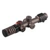 DISCOVERY WG 1.2-6x24 IRAI Illuminated Short Scope (with Picatinny Rail, Level, and Angle Indicator), Black, 20mm Rail, Variable Magnification