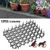 12pcs Cat Scat Mat Spike Cat  Deterrent Garden Repellent Animal Scarer