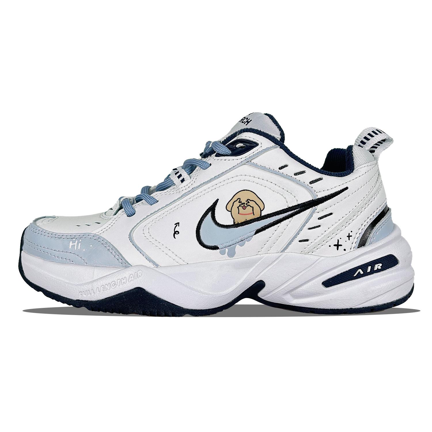 

Nike Air Monarch 4 Slip Resistant Abrasion Resistant Slip Resistant Abrasion Resistant Low top Chunky Sneakers Unisex 415445-102(Team627- ~) 40