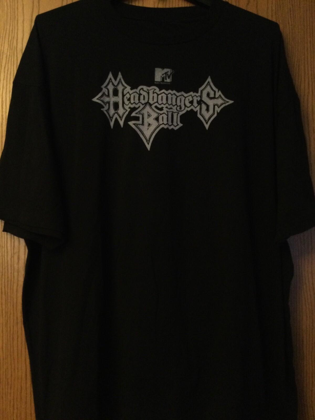 MTV Headbangers Ball - 2022 Black Shirt - MTV XXXL