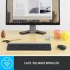 Logitech MK470 Wireless Keyboard and Mouse Set Office Keyboard and Mouse Set Thin Film Keyboard with Wireless 2.4G Receiver