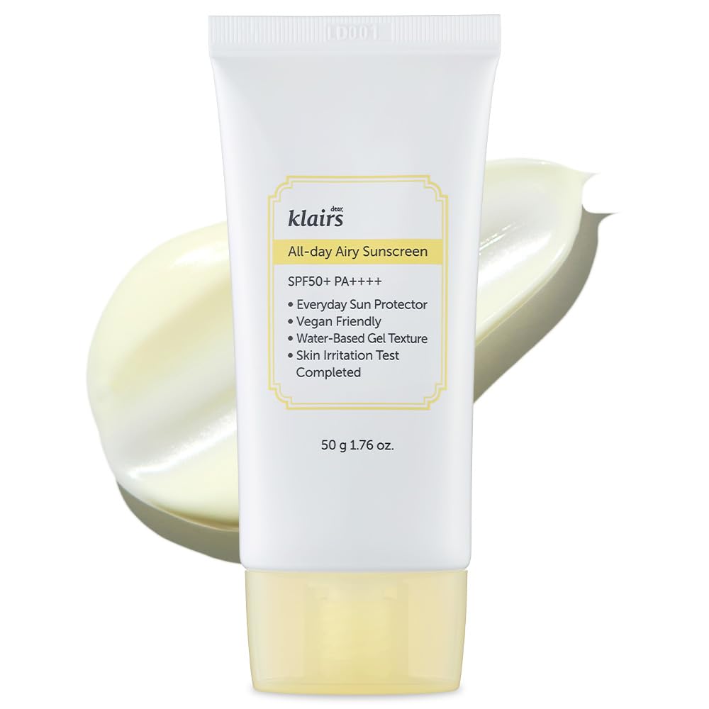 Watery Sunscreen Airy Sunscreen 50g UV Care UV Protection Moisturizing UV Protection Sunscreen Facial Sunscreen Sensitive Skin Body Normal Skin Dry