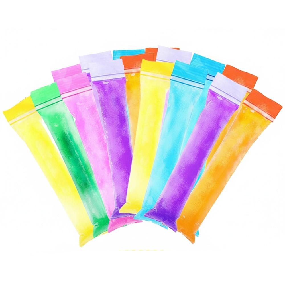 50/100Pcs Food Grade PE Material Disposable Popsicle Bags  Homemade Popsicle