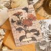 Flower Butterfly Printed Vintage Hardcover Notebook 192 Sheets Planner Notebook  Unisex