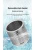 7.6KG Large Capacity Semi-Automatic Mini Washing Machine with Integrated Drainer for Home Use