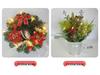Mini Artificial Christmas Tree with Lights: 30cm/40cm Tabletop Decoration with Ornaments