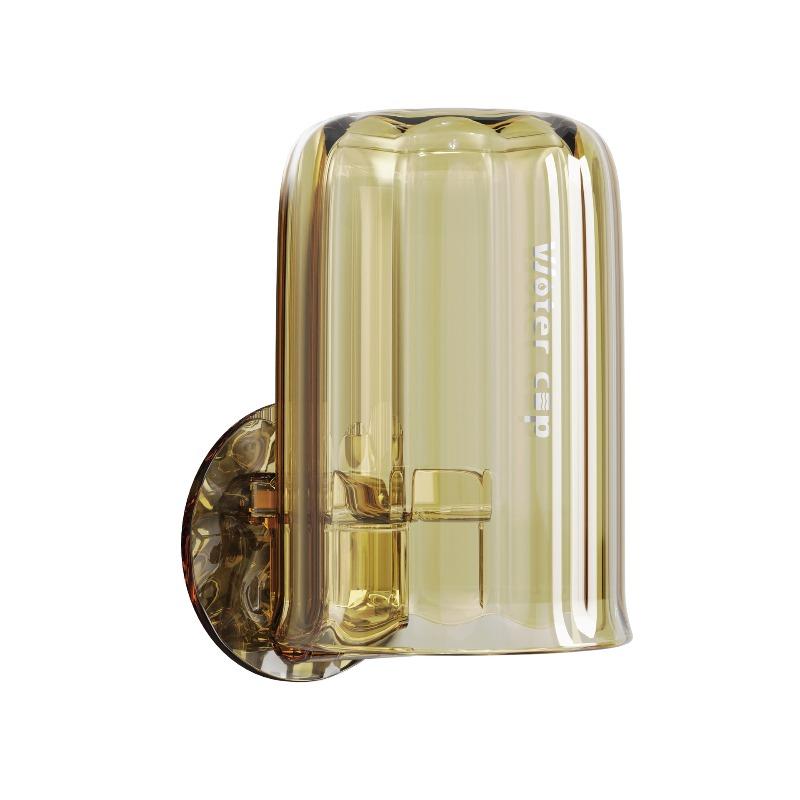 

Wall-mounted Toothbrush and Toothbrush Rack, No Need for Drilling, Bathroom Electric Toothbrush and Mouthwash Cup Rack Set Set