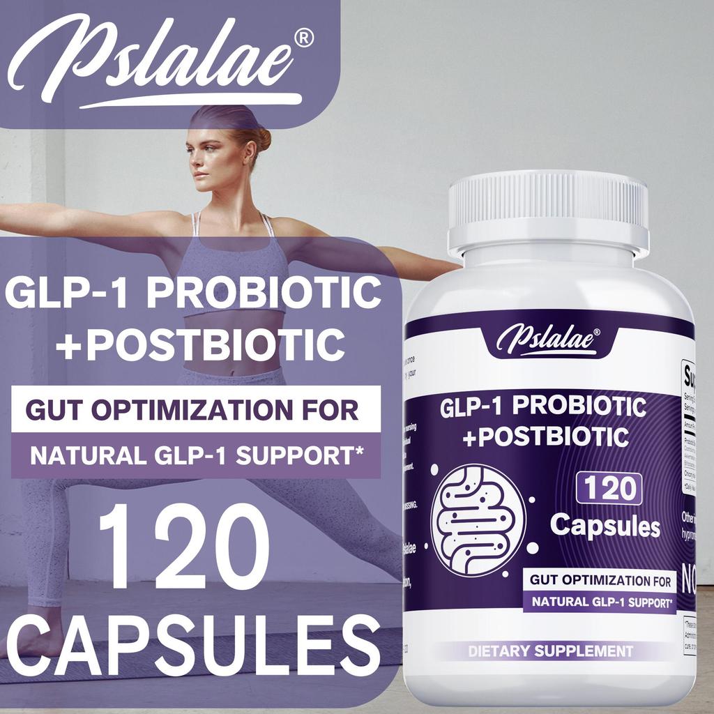 Probiotic & Postbiotic Blend for Natural GLP-1 Support —Supports long-term metabolic health at the gut level