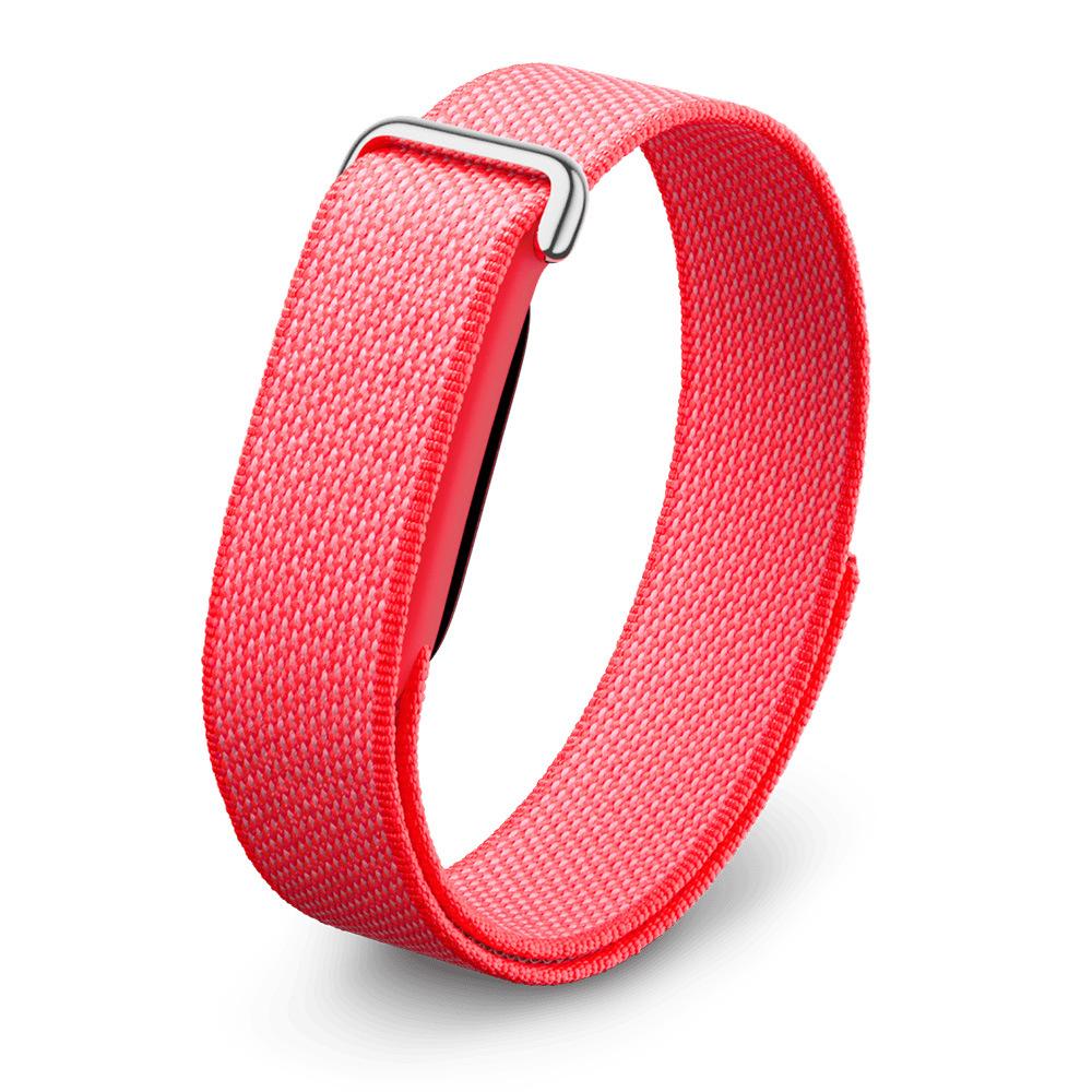Correa oficial de bucle de nailon+silicona para Google Fitbit Air Pulsera transpirable para muñeca para Google Fitbit Air Accesorios de correa