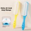 Handle Hollow Air Comb Anti Static Hollow Hair Brush Hair Care Portable Comb  Household
