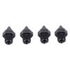 4 Pcs 3D Printer Nozzle Replacement for Raise3D 3D Printer 0.2mm 0.4mm 0.6mm 0.8mm Hardened Steel Extruder Nozzle
