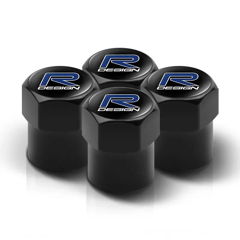 Volvo Tampas de Válvula de Pneu de Roda de Carro Capa Chaveiro de Chaveiro de Carro em Camurça Anel Chaveiro Para V60 V40 XC90 XC40 S60 XC60 V70 S90 V90 Acessórios