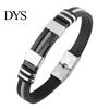 Unique Men Titanium Steel Hand Chain Handmade Bracelet Bangle Club Jewelry Gift