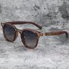 New Men Vintage Wooden Frame Sunglasses Classic Men'S Sunglasses Uv Protection Driving Eyewear Outdoor Shades Goggles