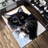 1 Stück Teppich mit Katzenmuster - Heimdekoration Teppich für Wohnzimmer Schlafzimmer Bodenbelag Computerstuhl Bereichsteppich