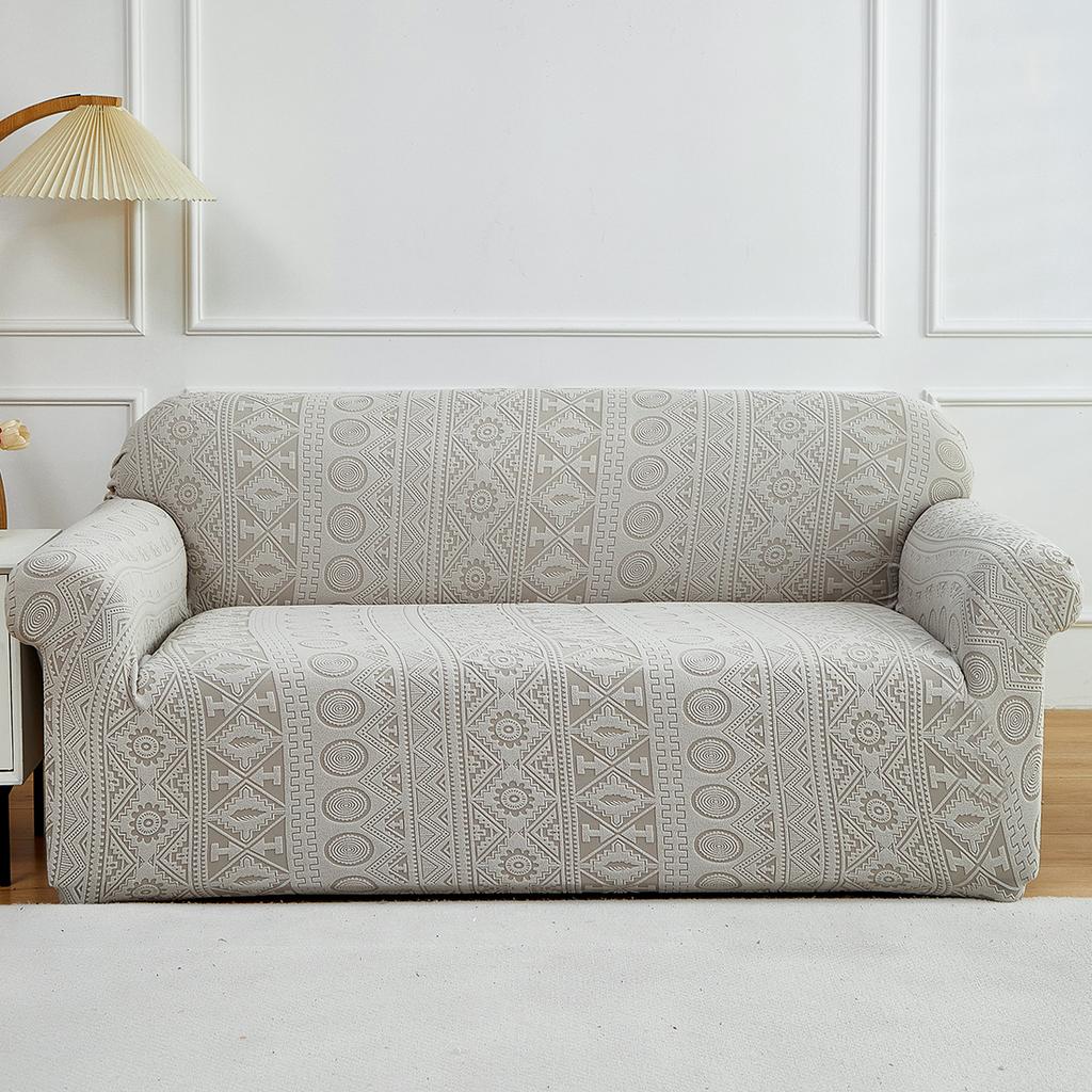 1Pc Jacquard Sofa Slipcover Thicken Non-Slip Sofa Couch Cover Four Seasons Adjustable Sofa Protector For Living Room Home Decor