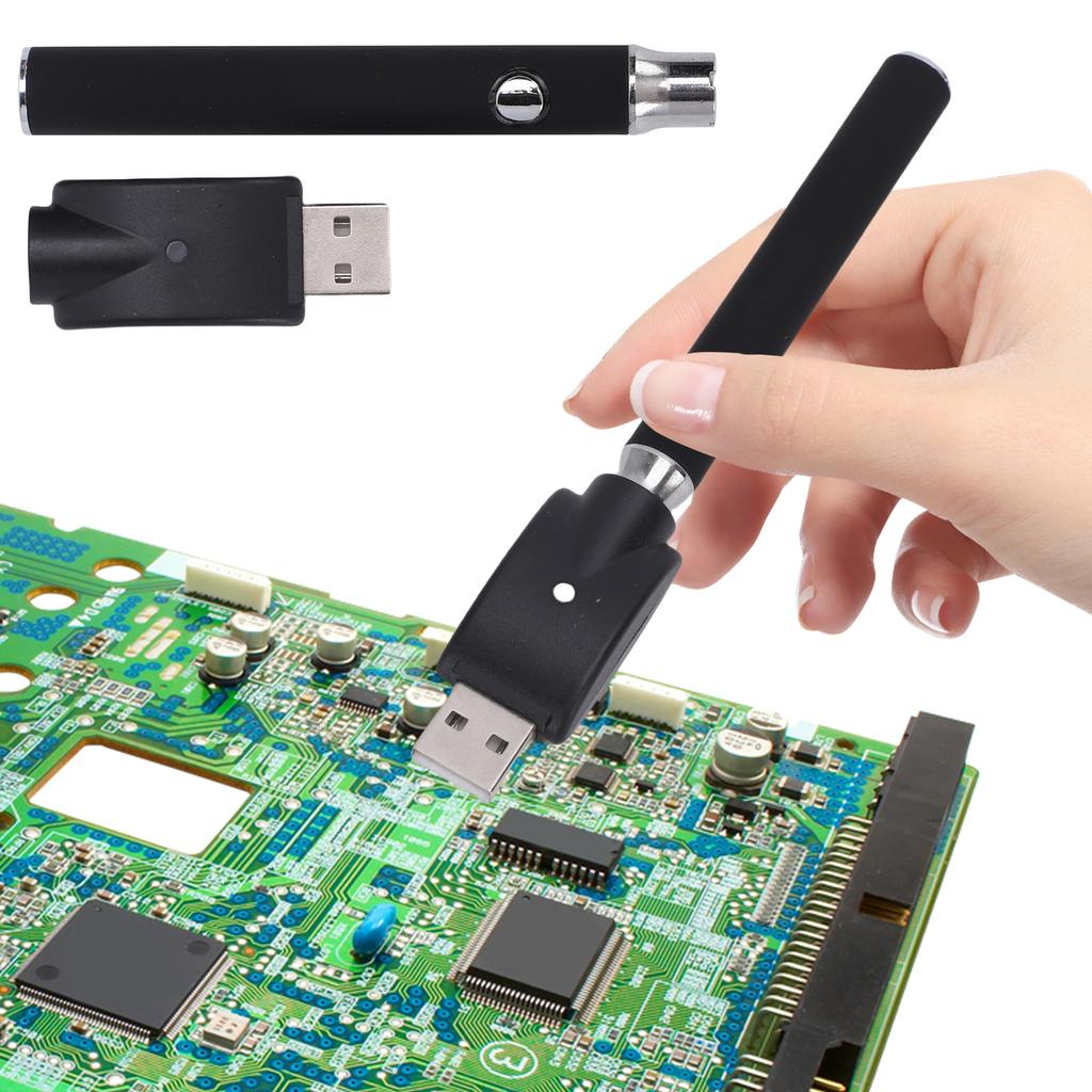 Rechargeable Soldering Iron Battery 350mAh Fast Heating 3 Temperature Settings Portable Lightweight for Soldering Wiring Wax Carving Wood Branding  