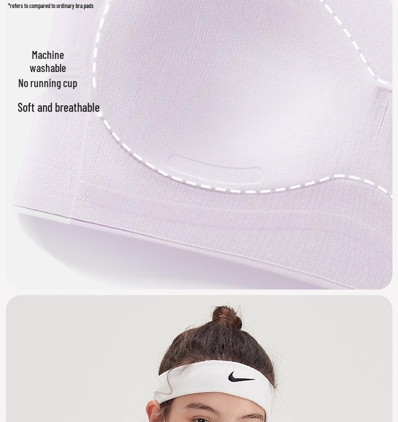 Teen Girl Sports Bra, Shockproof Vest, Adolescent Development (Ages 15+, Stages 2 & 3)