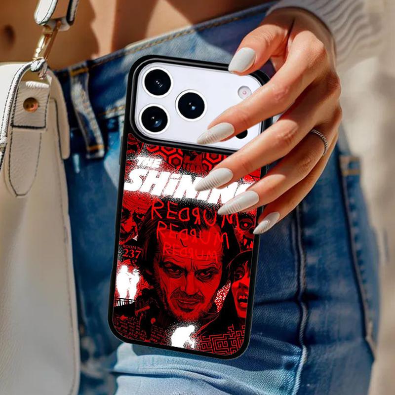 The Shining Horror Film Cool Phone Case For iPhone 17 Air 14 15 13 12 Max Cover For Apple 16e 11 Pro Max Plus Coque