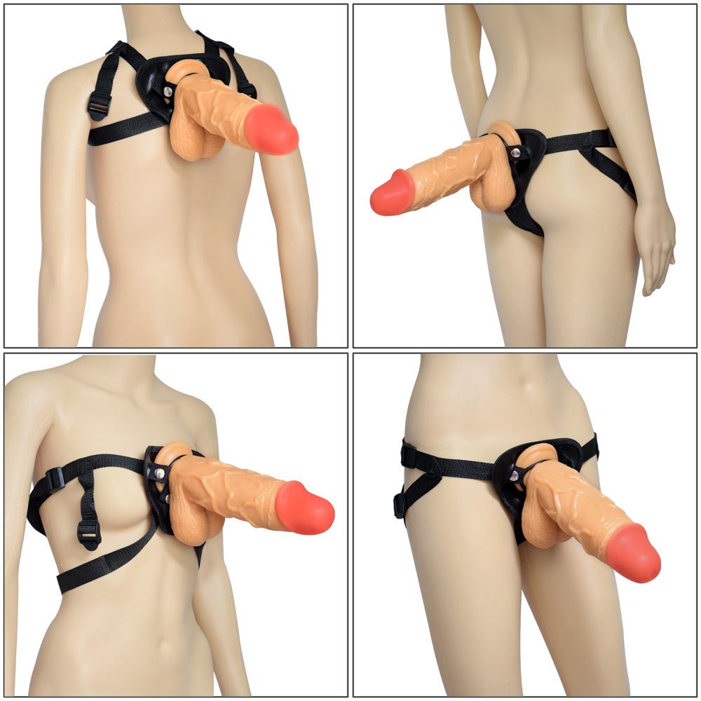 MoDi Umschnalldildo, Sexspielzeug für Frauen, Masturbatoren, großer Penis, Vaginal-Anal-Dilatator, Dildos für Frauen