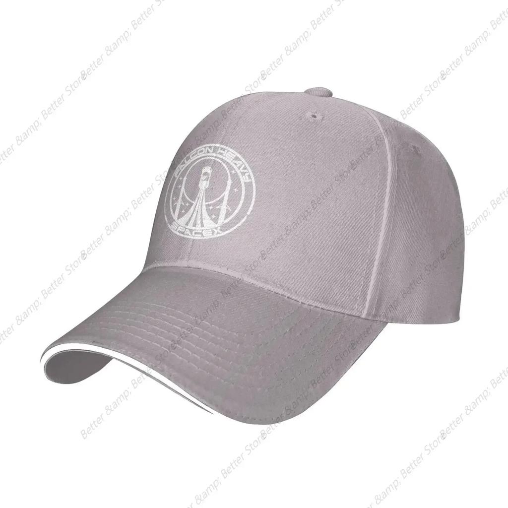 Falcon Heavy Spacex Baseball Cap Unisexs Women Adjustable Snapback Hat Washable Baseball Caps