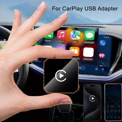 Wireless Adapter for CarPlay Adapter with & Auto Connect Dual-Band WiFi Cars Plug-and-Play Easy Installation Smart Auto Connector
