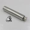 New Portable Stainless Steel 2 OZ Mini Hip Flask with Wine Funnel Mirror Polished Whiskey Flask Flat Bottom Tube Alcohol Bottle