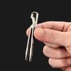 1Pc Mini Tweezers Small Tc4 Titanium Alloy Clip Portable Tweezers Nipper Edc Outdoor Tool Outdoor Pocket Maintenance Tool