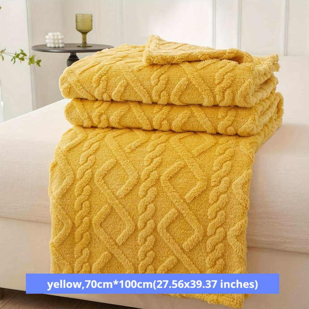 Koc żakardowy taftowy polarowy koc z polaru koralowego koc na sofę koc biurowy koc transgraniczny koc dla zwierząt