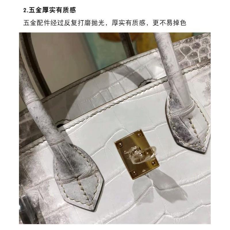 La borsa da donna Yijinyuan ha solo trent'anni. Stessa Borsa. Borsa a Mano in Vera Pelle con Fantasia Coccodrillo a Gradiente Platino 2021. Pendolare.
