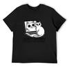 I'm From Tech Support Cat Quotes T-Shirt Anime T-shirt Summer Tops Gifts for Boyfriend Shirts Men