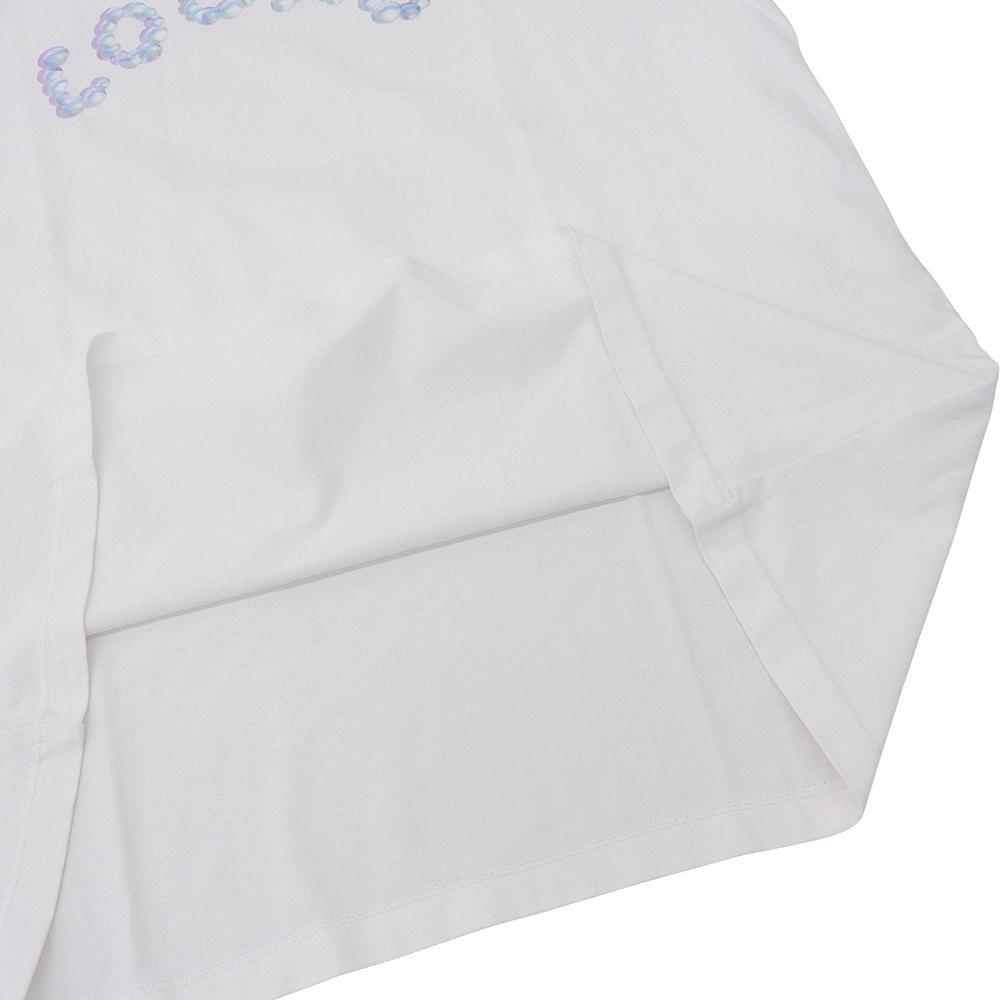 Loewe Excellent Condition Bubble Arch Logo T-shirt, White, Cotton, Men's, Size M, H616Y22X54, 23Stainless Steel Tops M whiteUsed