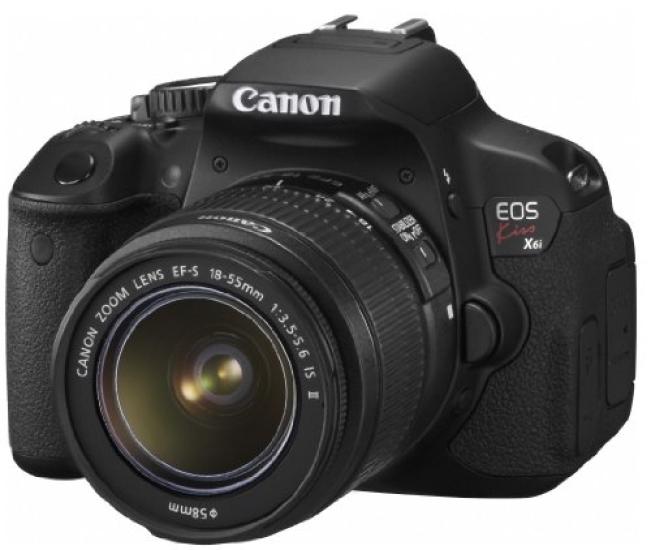Canon Digital SLR Camera EOS Kiss X6i IS II Lens Kit EF-S18-55 KISSX6i-1855IS2LK