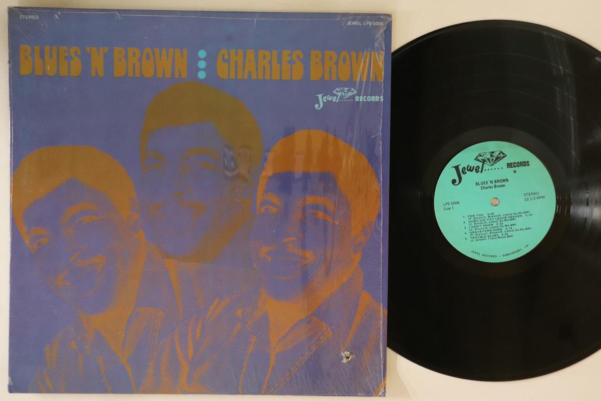 

LP Record CHARLES BROWN - Blues n Brown LPS5006 JEWEL RECORDS 1972 US Blues Used