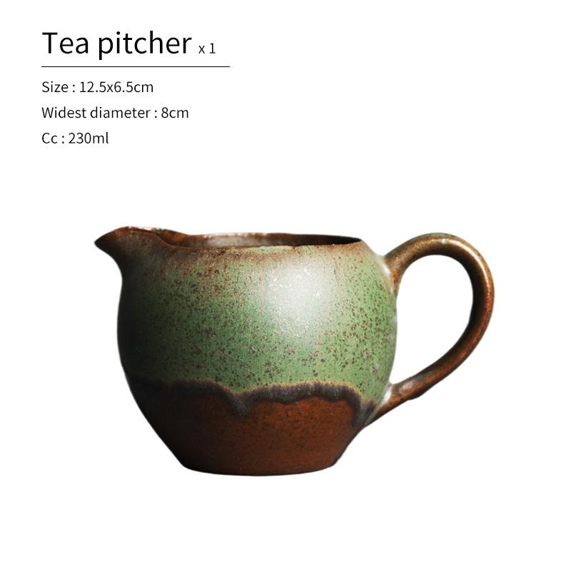 

230ml Ceramic Fair Cup Japanese Style Tea Divider Coarse Pottery Fair Cup