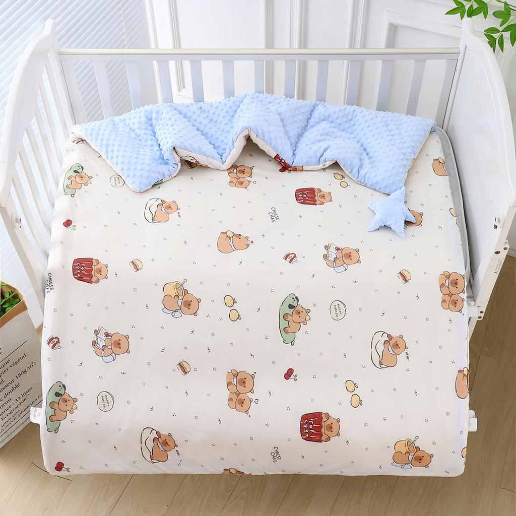 Warm Class a Kindergarten Duvet Bean Velvet Autumn and Winter Soybean Synthetic Quilt Cotton Bean Quilt