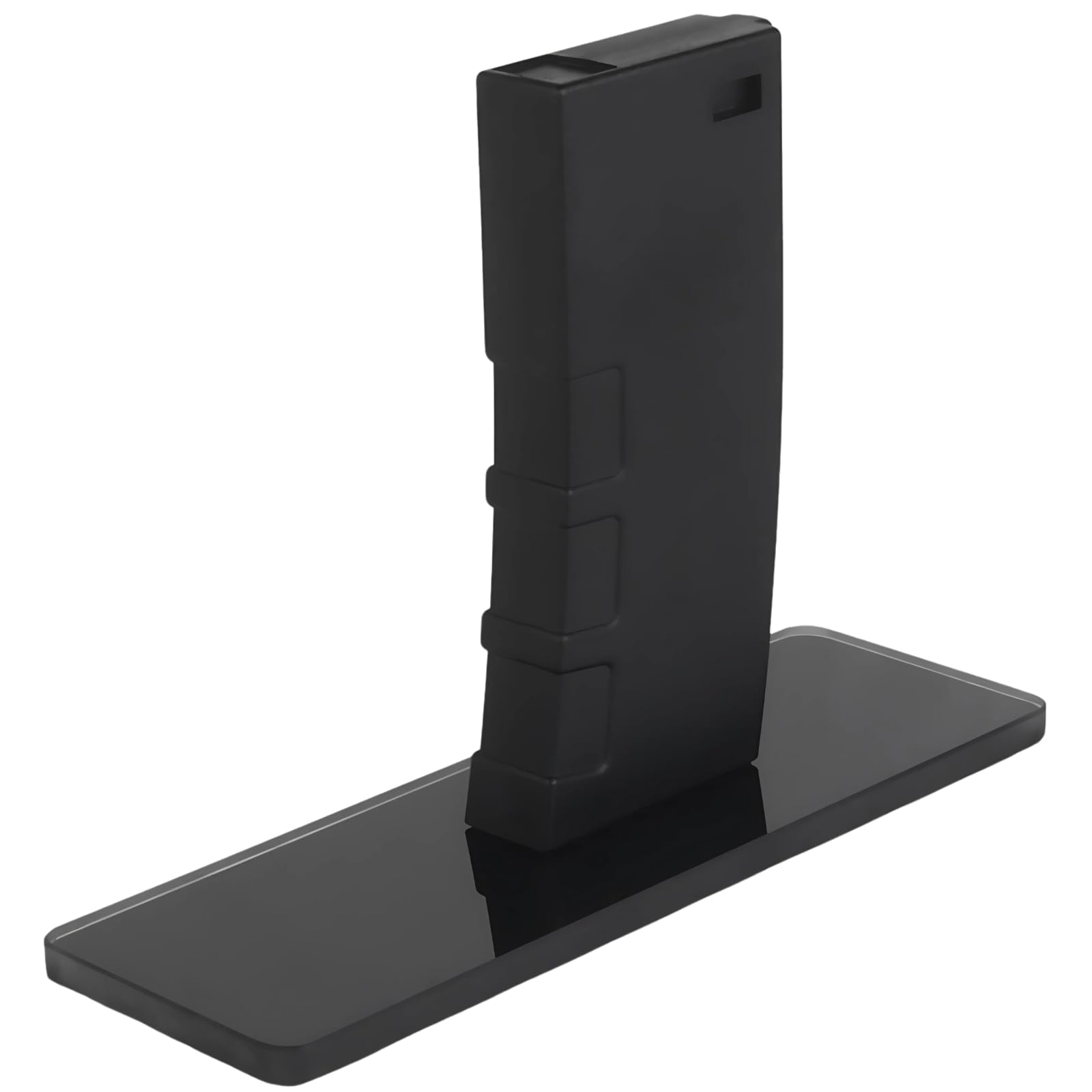 

MILQUEST Gun Stand/Gun Rack for Displaying Toy Guns, Assembled Glass Display Stand (For M4/AR15 Series Electric Guns)