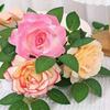 120pcs Artificial Rose Vine Leaves, Loose Decorative Greenery for DIY Wedding Bouquets, Centerpieces, Home Wreaths Arrangements